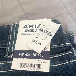 Ariat Women's Boot Cut Jeans - Dark Blue